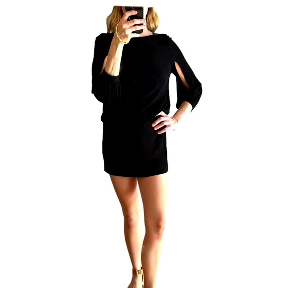MILLY Italian Matte Jersey Carmela Dress - Size P - Picture 5 of 6